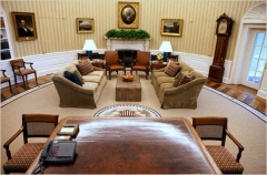 View from the Oval Office Desk